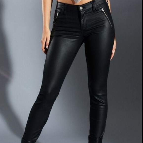 Dynamite Low Rise Skinny Coated Pant ✨ - Picture 3 of 6